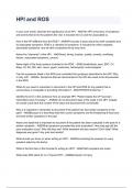 HPI and ROS questions and answers graded A&plus; 2024&sol;2025