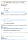 Exam (elaborations) MN 568 Unit 8 Quiz- Question with Answers 