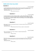 NURS 6541 Final Exam 2 – Question and Answers