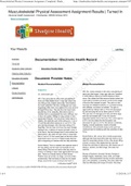 NR 509 Musculoskeletal Documentation Shadow Health