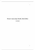 Women&rsquo;s Gynecologic Health&comma; Third Edition Test Bank &vert; COMPLETE 2024&sol;2025