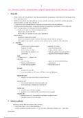 Summary  BHCS1002 - Human Anatomy/CNS