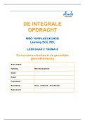 Integrale opdracht thema 6