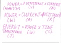 Power Formulas 