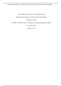 NUR4005  Project Identification and Overview&colon; Bipolar Disorder Abigail Dejewski&comma; Rebecca Eccleston Wong&comma; Lauren KennedySection Dimensions of Mental and Behavioral Health
