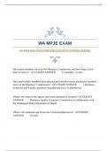 WA MPJE EXAM WITH GUARANTEED ACCURATE ANSWERS &vert;VERIFIED