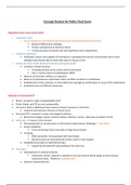 NR 283 Pathophysiology-Final Exam Concept Review (Version 2), NR 283 Pathophysiology Chamberlain College of Nursing