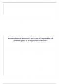 Missouri Funeral Directors Law Exam&semi;As required for all preneed agents to be registered in Missouri