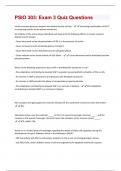 PSIO 303&colon; Exam 3 Quiz Questions and Answers well Explained Latest 2024&sol;2025 Update 100&percnt; Correct&period;