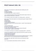 POAT Kahoot&excl; USA- SA Questions and Answers 100&percnt; Correct