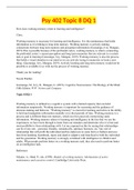 Psy 402 Topic 8 DQ 1 &vert; GRADED