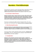 NURSING 204 - Saunders - Fluid &Electrolyte&period;