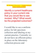 NR 708 Week 3 Discussion 1&colon; Problem Solving in Today&rsquo;s Healthcare World