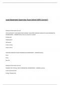 Lead Abatement Supervisor Exam Solved 100&percnt; Correct&excl;&excl;