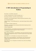C 859&colon; Introduction to Programming in Python