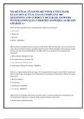 NR 602 FINAL EXAM&sol;NR 602 WEEK 8 TEST BANK EXAM 2023 ACTUAL EXAM COMPLETE 400  QUESTIONS AND CORRECT DETAILED ANSWERS  WITH RATIONALES &lpar;VERIFIED ANSWERS&rpar; &vert;ALREADY  GRADED A&plus;