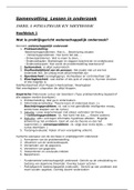 Samenvatting Lessen in onderzoek &plus;75 extra toets vragen&period;