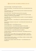 Firefighter 1 & 2 Exam With Verified Questions and Answers
