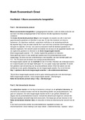 Samenvatting economie VWO 6&period; Boeken&colon; Economisch groei & Conjunctuur en Economisch Beleid