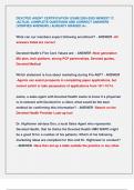 DEVOTED AGENT CERTIFICATION EXAM 2024-2025 NEWEST &excl;&excl;&excl; &vert;ACTUAL COMPLETE QUESTIONS AND CORRECT ANSWERS  &lpar;VERIFIED ANSWERS &rpar; ALREADY GRADED A&plus;&period;