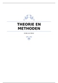 Theorie en methoden samenvatting social work