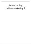 Samenvatting Online marketing 2