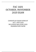 FAC 1601 ONLINE 2020 EXAMS EXAMINATION PAPERS_JUNE AND OCT/NOV 2020 EXAM PAPERS