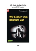 Boekverslag Duits Wir Kinder vom Bahnhof Zoo 6VWO