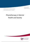 Samenvatting Physiotherapy in Mental Health and Society