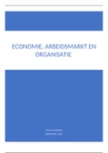 Samenvatting  Economie, Arbeidsmarkt En Organisatie HRM 