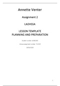 LADHSSA Assignment 2
