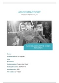 Project Urban Vitality adviesrapport over alcohol  jaar 2 HvA verpleegkunde