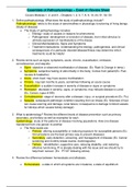 Exam (elaborations) NURSING NUR 2063 (NURSING NUR 2063) Essentials of Pathophysiology - Exam 1 review sheet. Rasmussen College LATEST VERSION 2021.