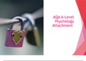 Attachment AQA AS Psychology