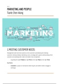 Unit 1 Marketing and People IAL Business&period;