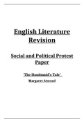 The Handmaid's Tale: Revision Notes