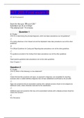 HIT 205 Final exam B with correct answers