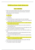 NURSE 420 Exam 1 leader 2022&sol;2023 &vert; NURSE420 Exam 1 leader&lowbar;Graded A