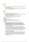 Huiswerk met antwoorden - Uitkering & re-integratie (recht) 