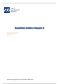Samenvatting Cognitieve psychologie II 2020-2021