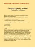 Accounting Chapter 1&colon; Interactive Presentation assignment