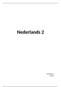 Samenvatting Nederlands 2