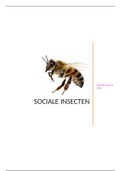 SAMENVATTING DIERKUNDE (SOCIALE INSECTEN)