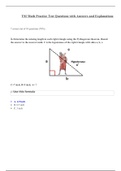 TSI Math Test Questions with Answers and Explanations.