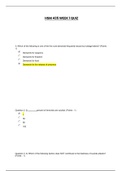 HSM 435 WEEK 1 QUIZ &lpar;10&sol;10 points&rpar;