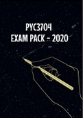 PYC3704 Exam Pack - Memo and Notes 
