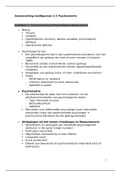 Samenvatting  Blok 3&period;5 Psychometrie