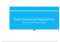 Presentation NRSG213 (NRSG213Gastrointestinal Medications) (NRSG213 (NRSG213Gastrointestinal Medications)) 