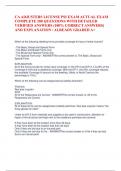 CA ADJUSTERS LICENSE PSI EXAM ACTUAL EXAM  COMPLETE 200 QUESTIONS WITH DETAILED  VERIFIED ANSWERS &lpar;100&percnt; CORRECT ANSWERS&rpar;  AND EXPLANATION &sol; ALREADY GRADED A&plus;