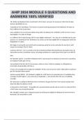 AHIP 2024 Module 5